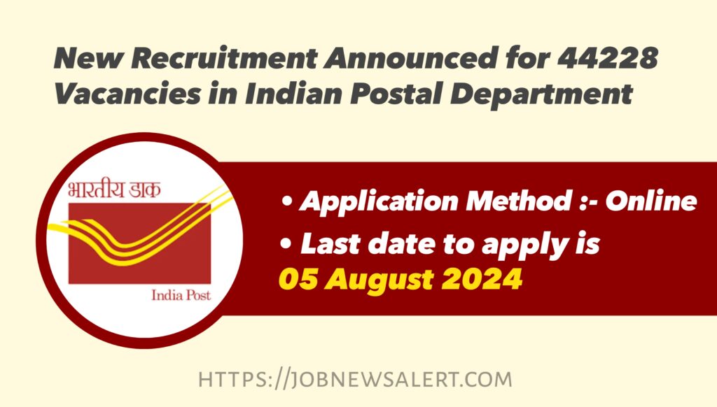 Post office job vacancy 2024