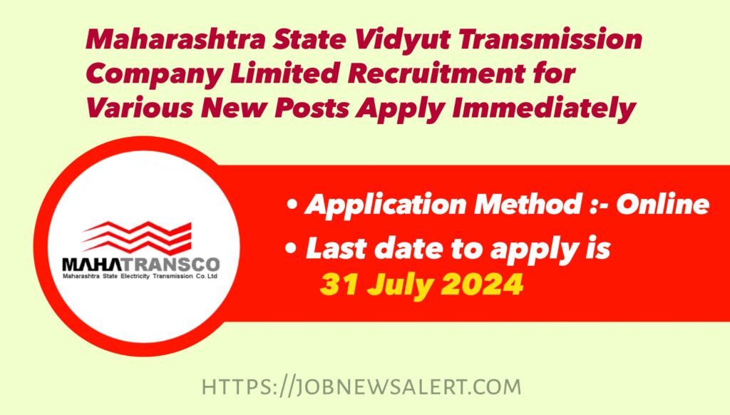 Mahatransco recruitment 2024