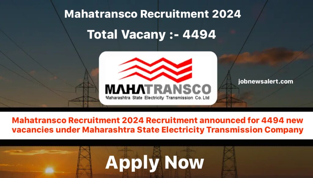 Mahatransco Recruitment 2024