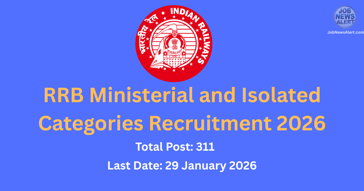 RRB Ministerial and Isolated Categories