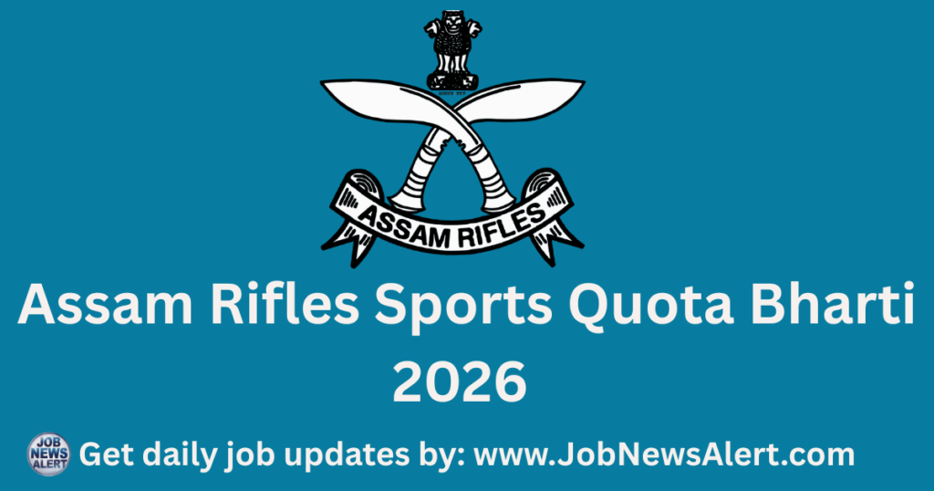 Assam Rifles Sports Quota
