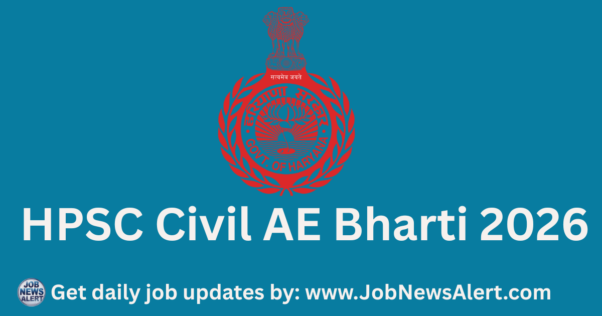 HPSC Civil AE Bharti 2026