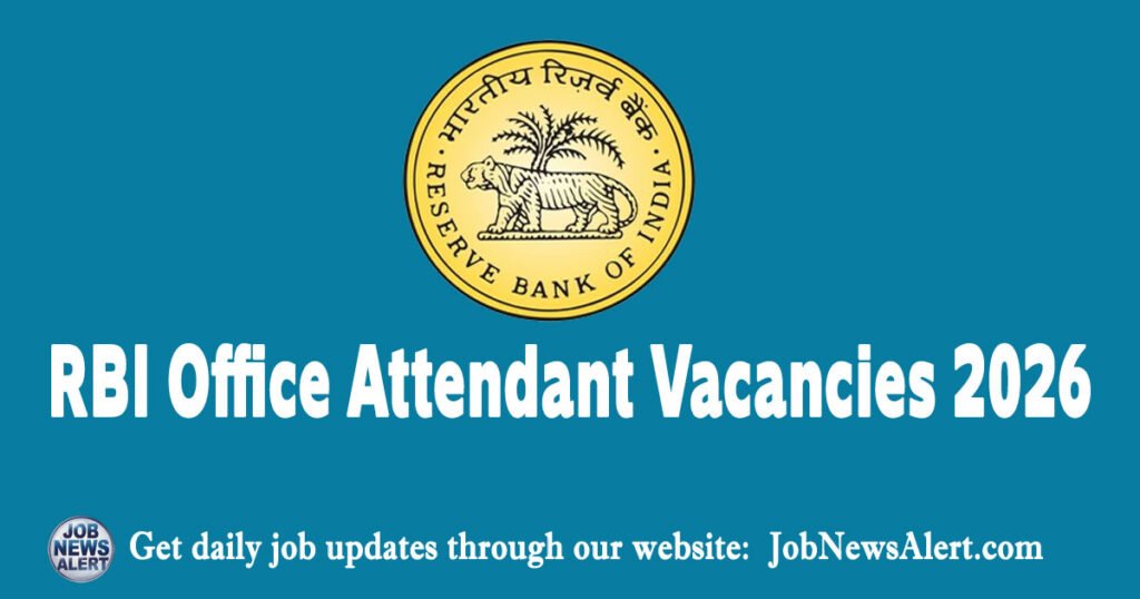RBI office attendant