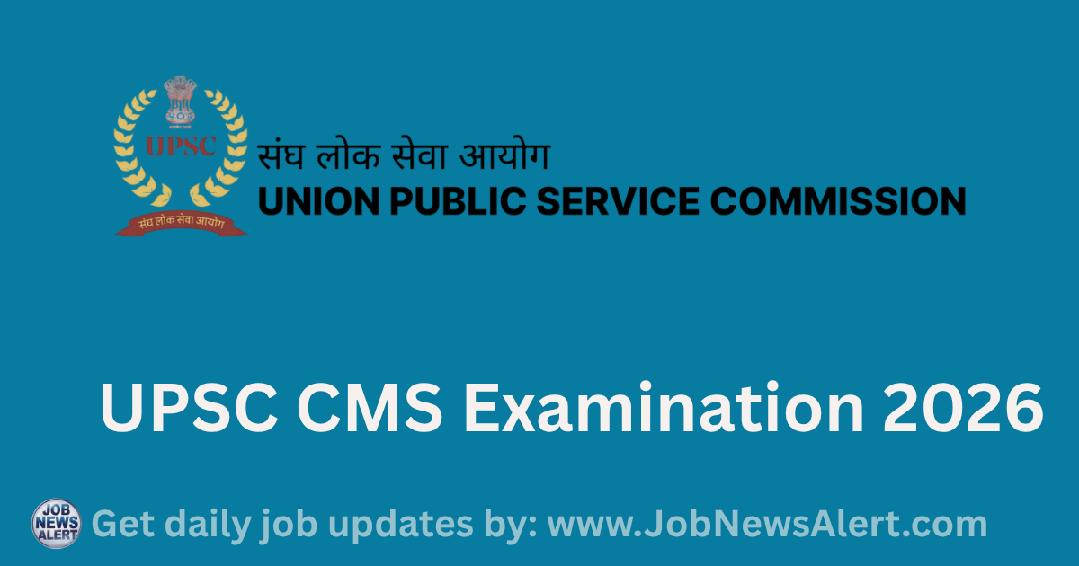 UPSC CMS 2026