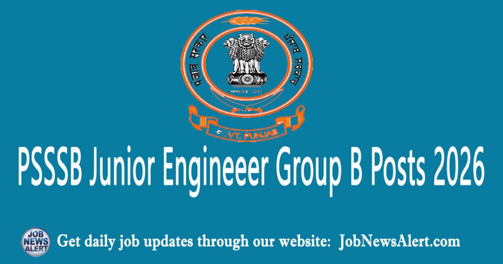PSSSB JE 2026