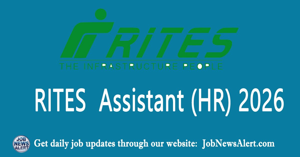 RITES Assistant (HR) 2026