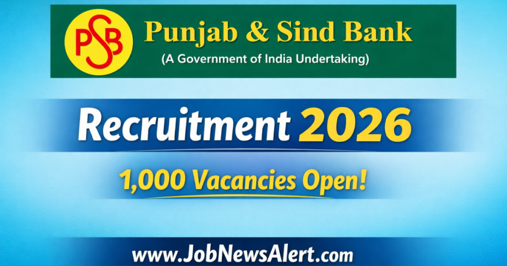 punjab & sind bank recruitment 2026
