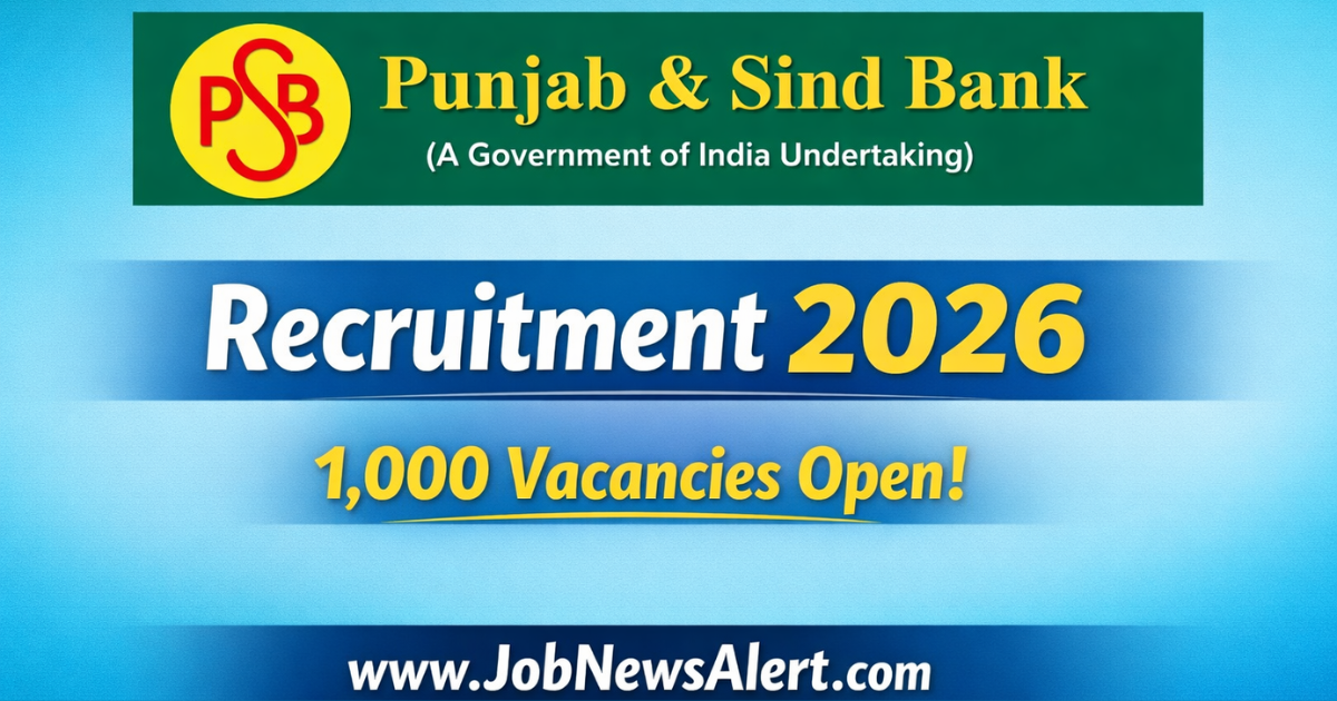 punjab & sind bank recruitment 2026