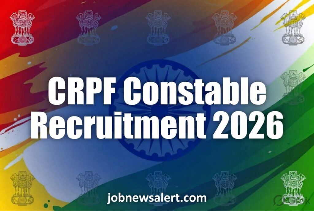CRPF Constable Recruitment 2026